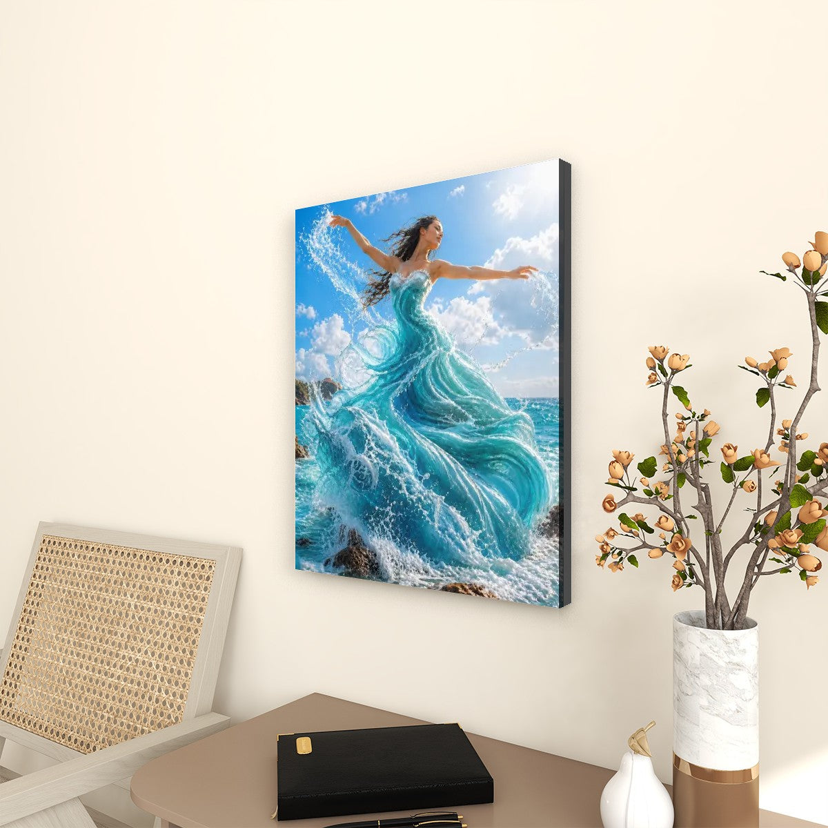 Canvas Prints Wall Art Element Water