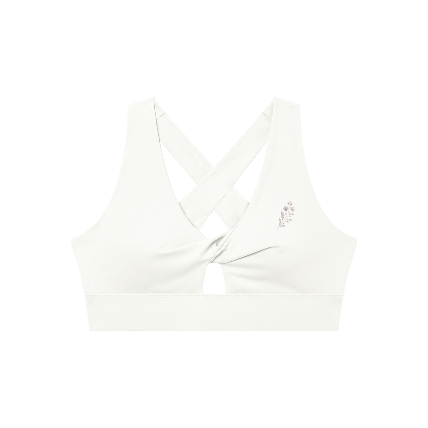 Multi Option Women's Pleated Halter Sports Bra