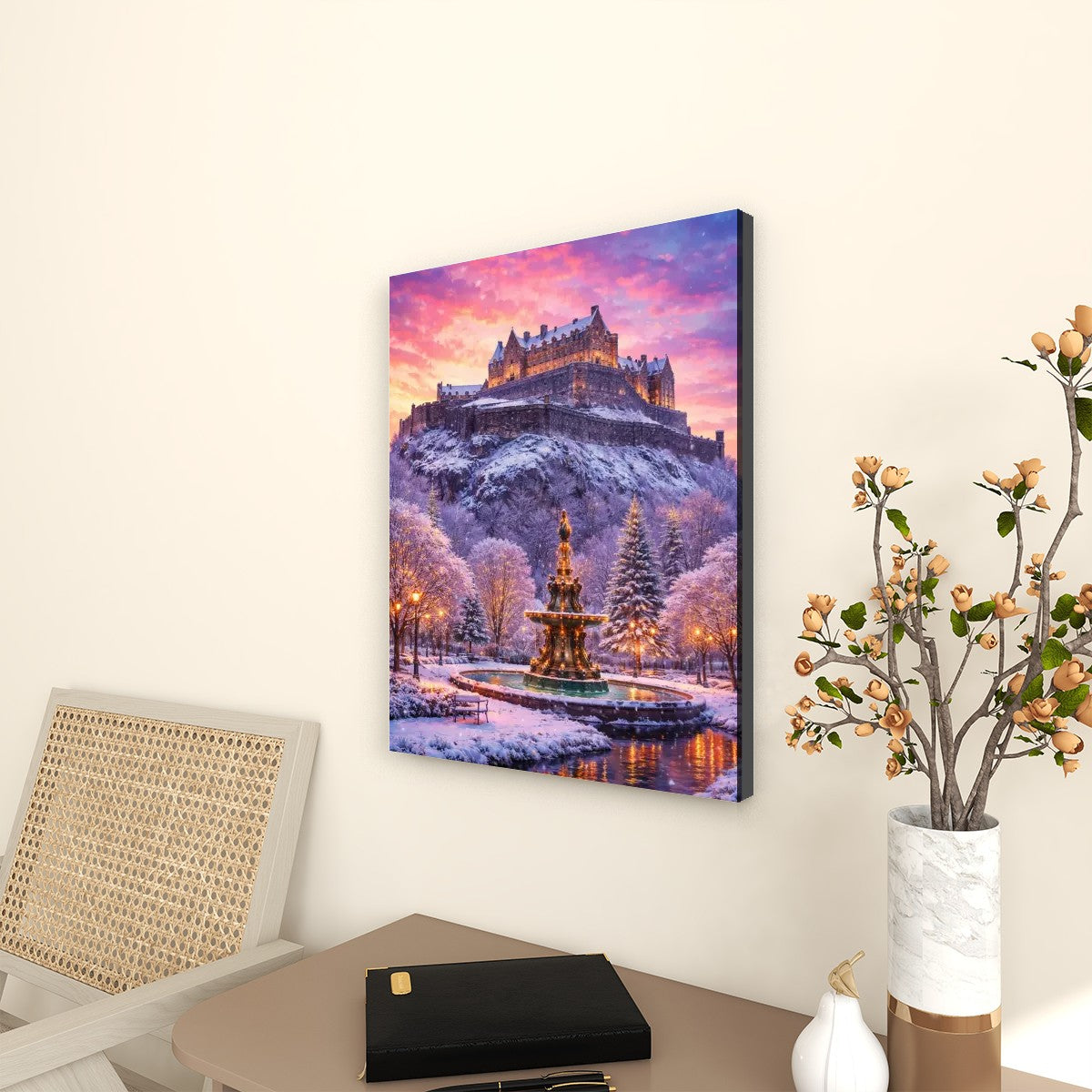 Canvas Prints Wall Art Edinburgh Castle