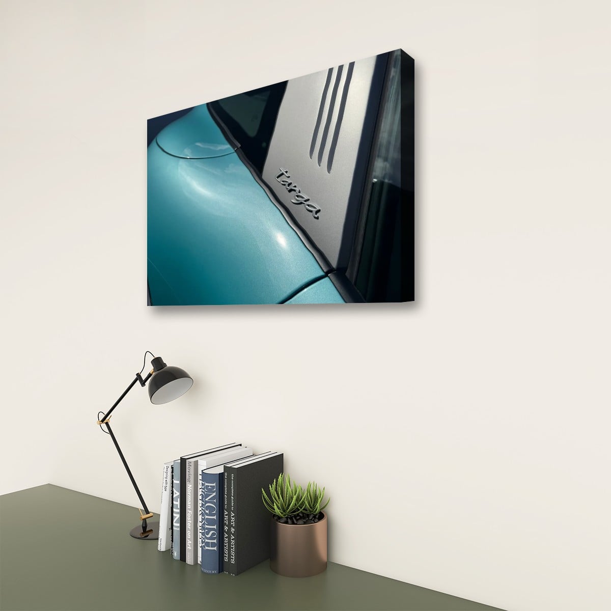 Canvas Prints Wall Art Targa Porsche