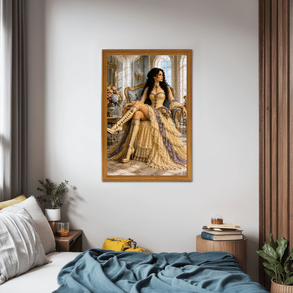 Wooden Jigsaw Puzzles 1000 pcs Steampunk Victorian Woman Yellow