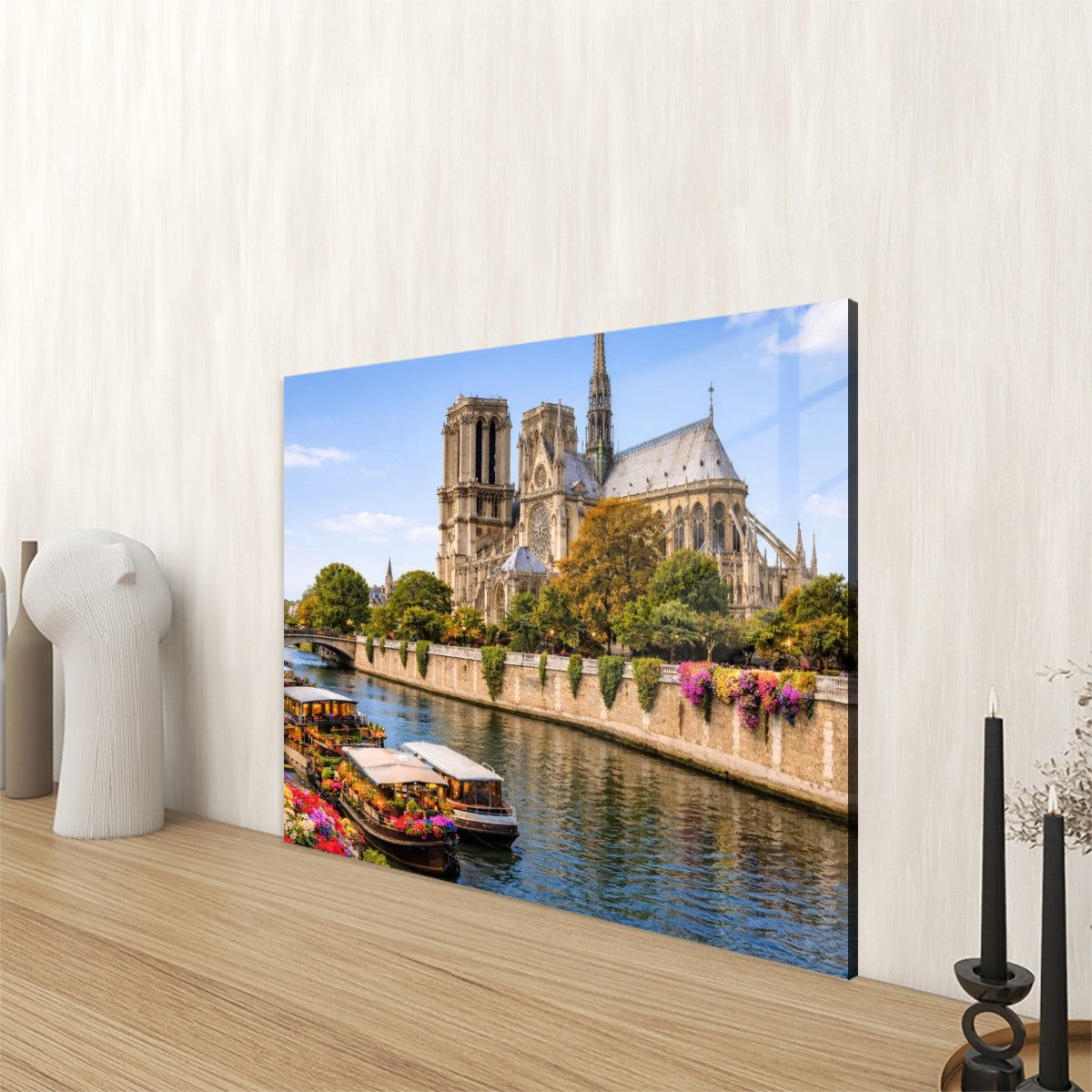Rectangular Acrylic Wall Art Prints with Hook Notre-Dame de Paris France