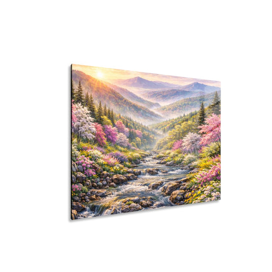 Rectangular Acrylic Wall Art Prints with Hook Appalachian Spring