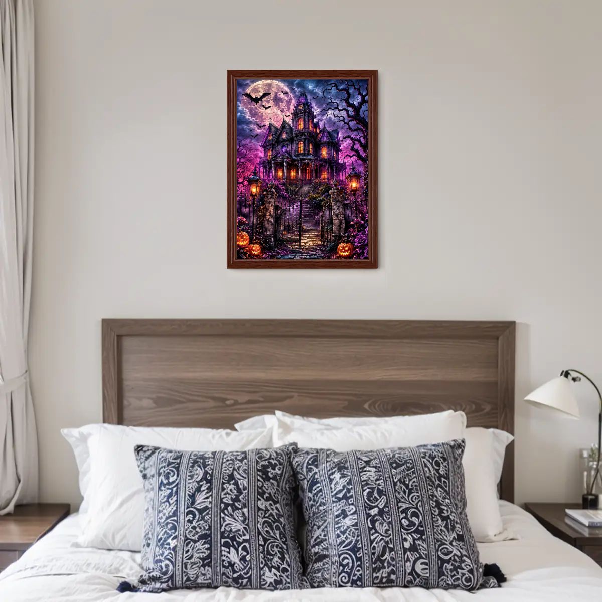 Wooden Jigsaw Puzzles 500 pcs Haunted House