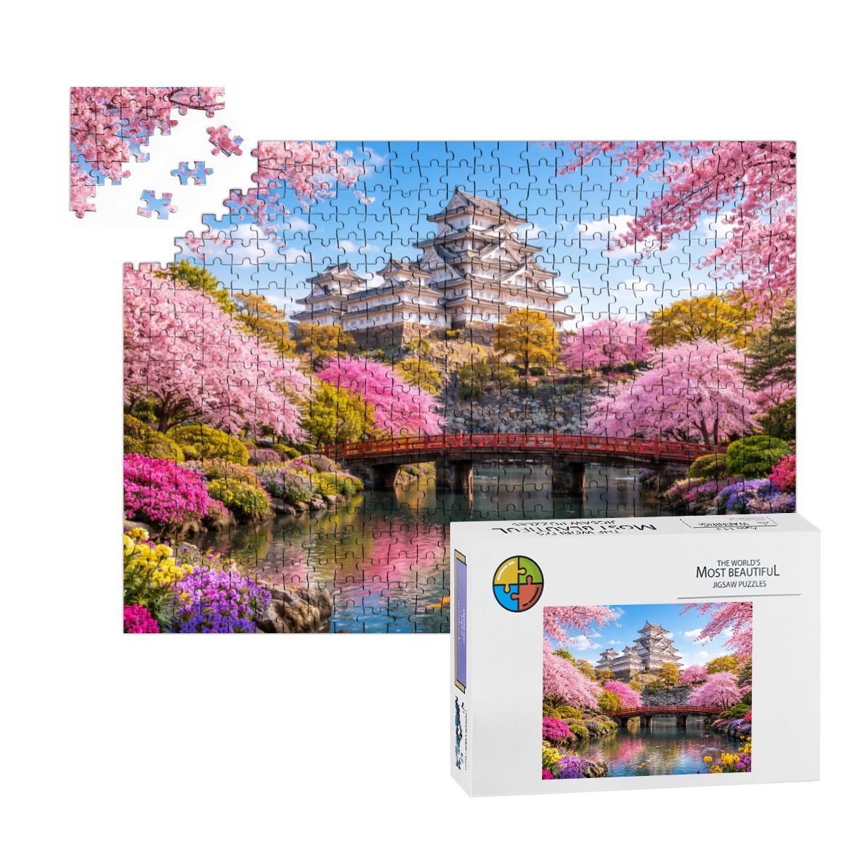 Wooden Jigsaw Puzzles 500 pcs Himeji Castle Japan