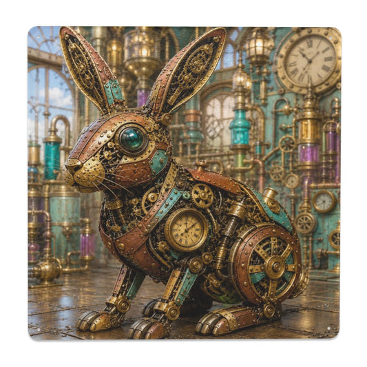 Tin Sign Metal Sign Steampunk Rabbit