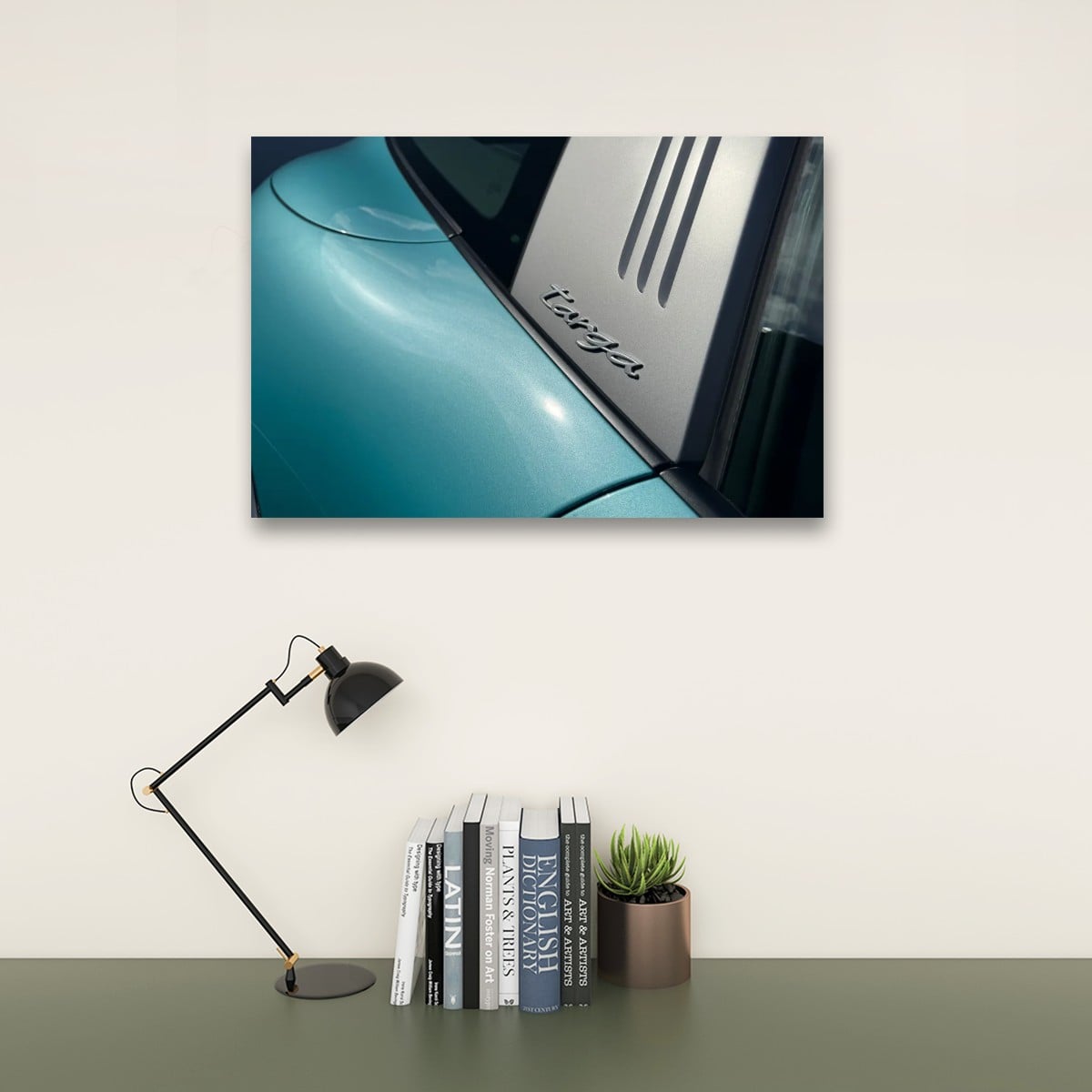 Canvas Prints Wall Art Targa Porsche