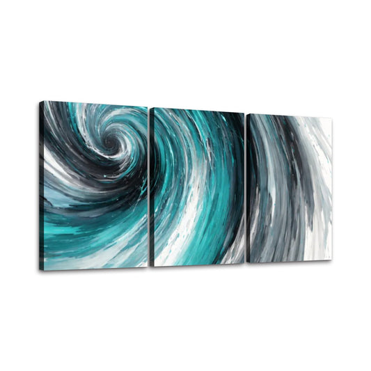 3 Panels Canvas Prints Wall Art Hurricane