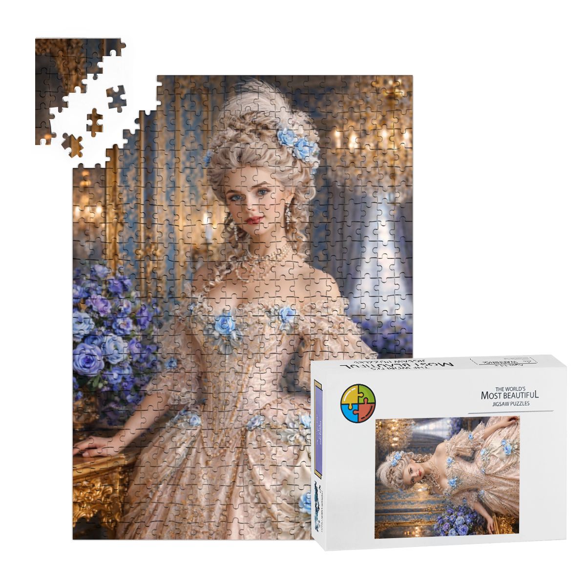 Wooden Jigsaw Puzzles 500 pcs Baroque Beauty