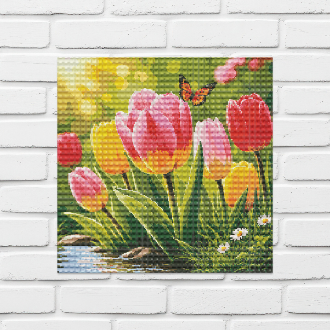50x50cm Round Diamond Painting Kit