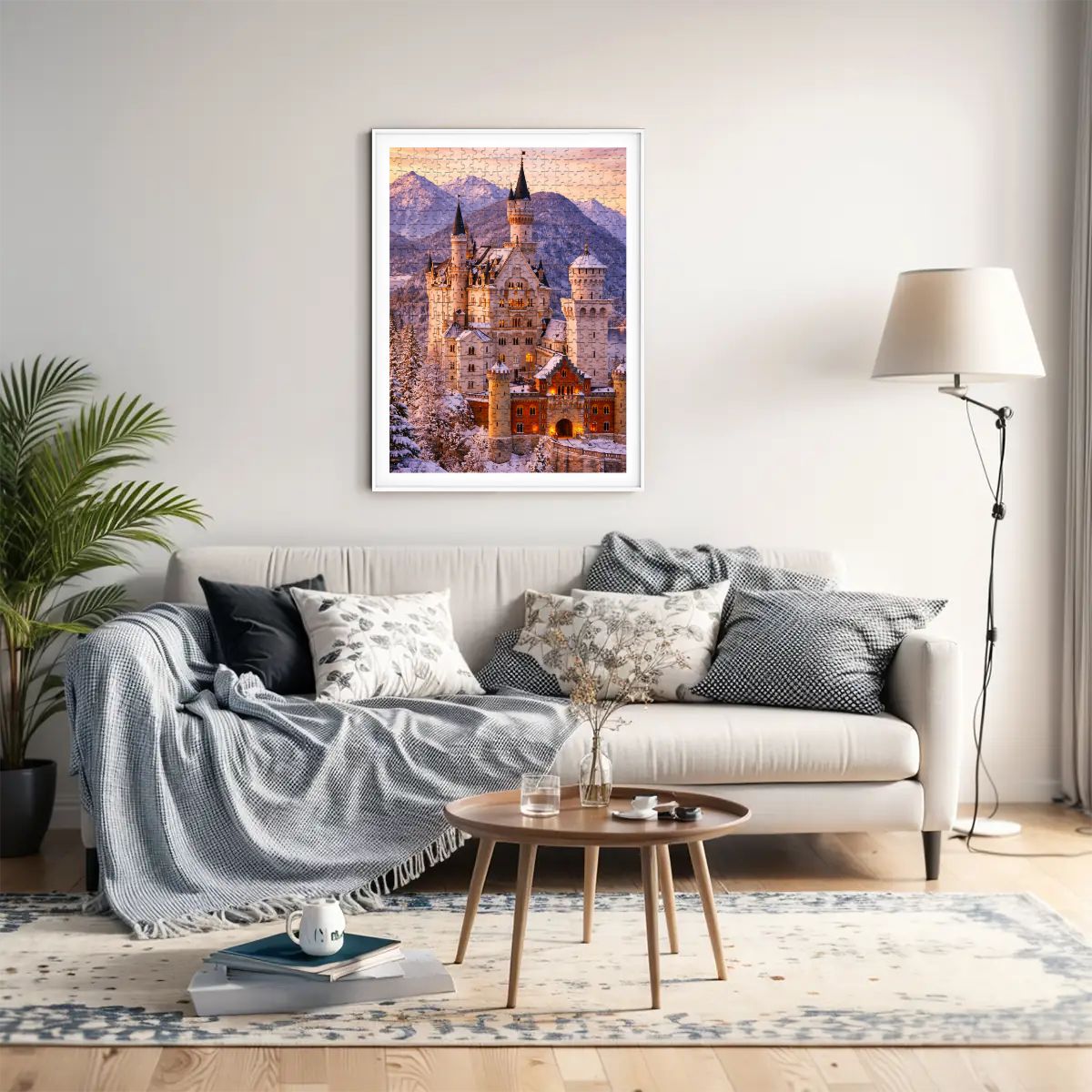 Wooden Jigsaw Puzzles 500 pcs Neuschwanstein Castle Germany