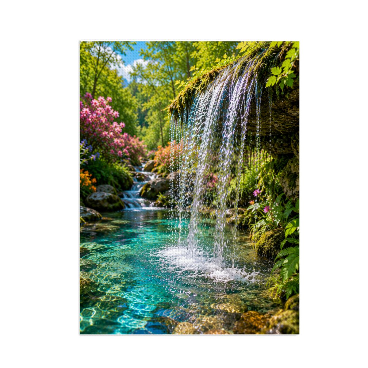 Diamond Art Painting 12x16 Waterfall