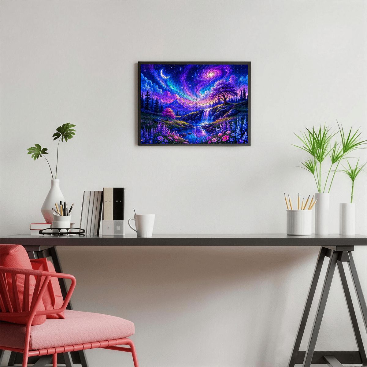 500pcs Wooden Jigsaw Puzzles (Made in USA) Ethereal Night