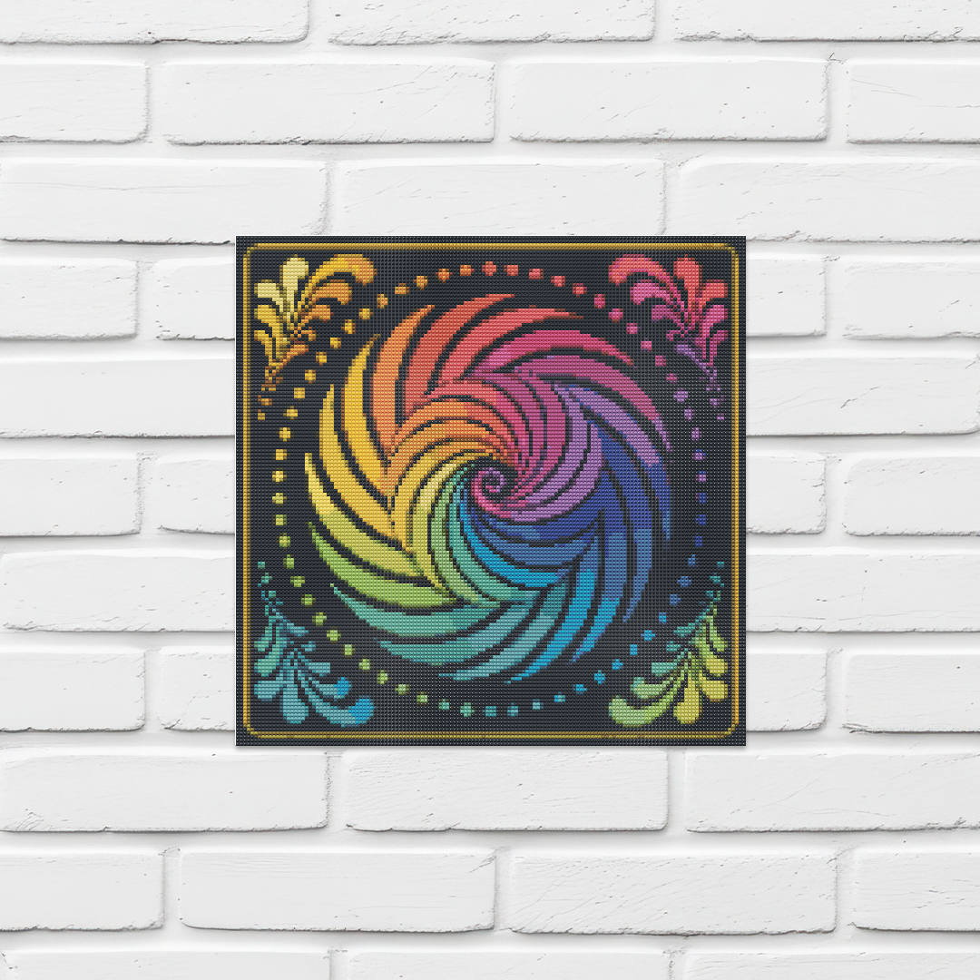 40x40cm Round Diamond Painting Kit
