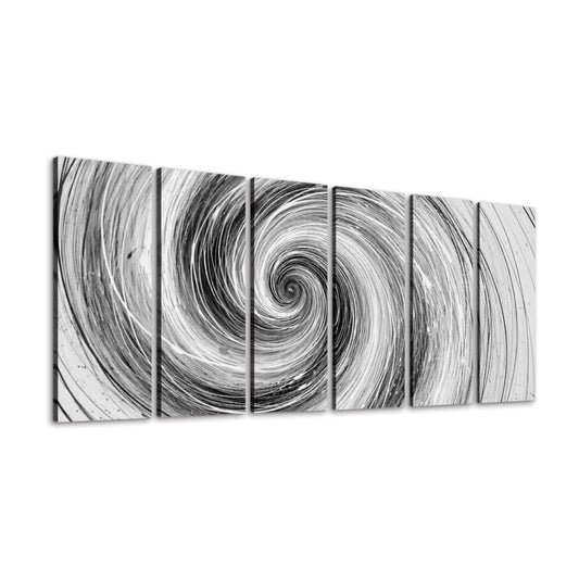 6 Panels Canvas Prints Wall Art Black and White