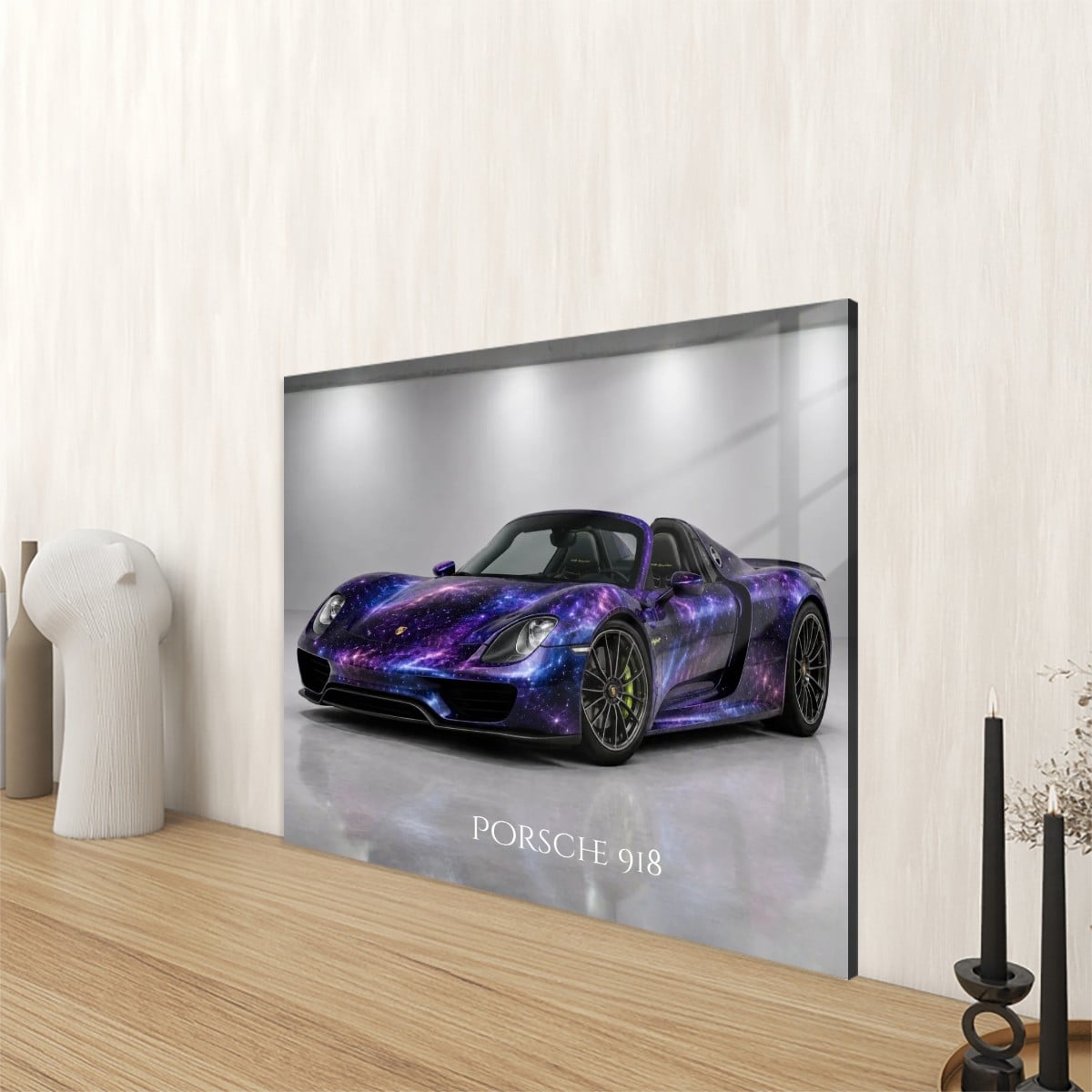 Acrylic Wall Art Prints with Hook Porsche 918