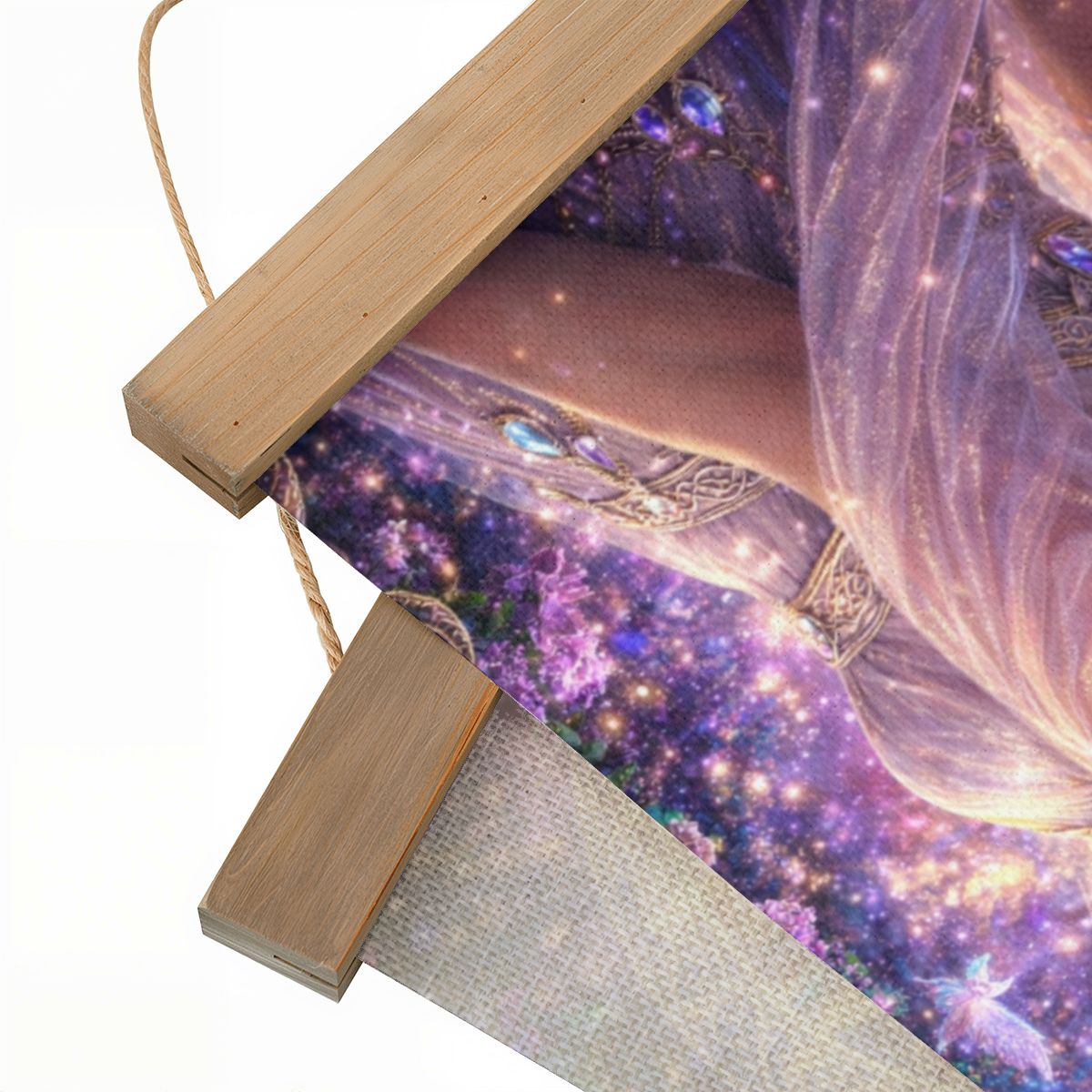 Linen Canvas Wall Art Ethereal Fairy