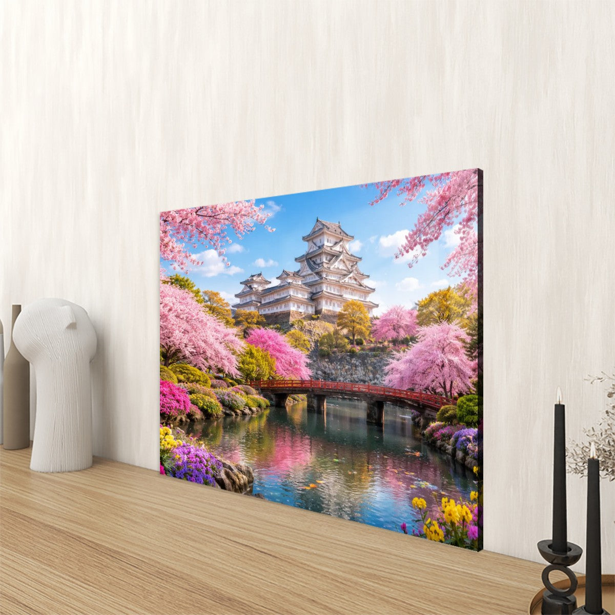 Acrylic Wall Art Prints with Hook Himeji Castle Japan