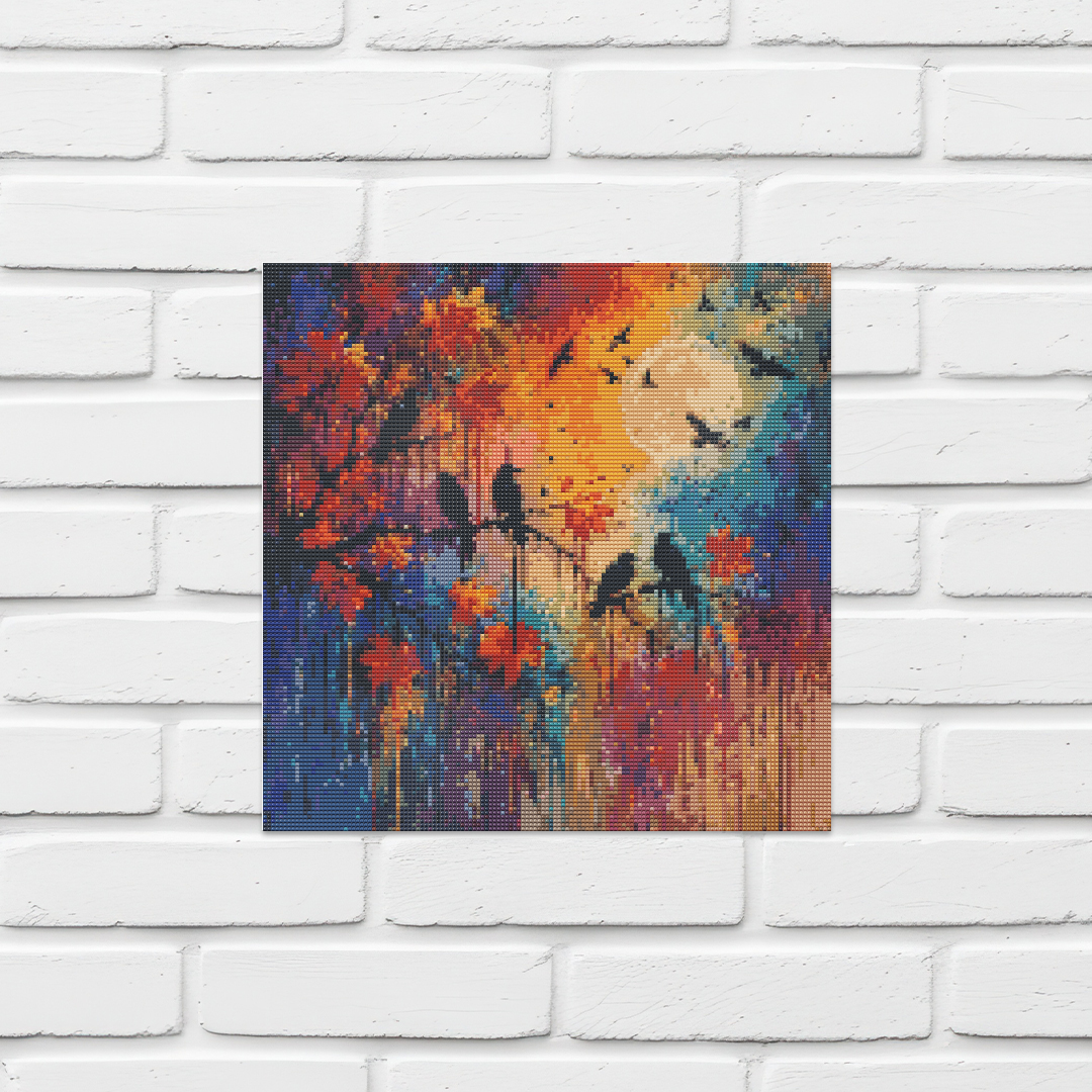 40x40cm Round Diamond Painting Kit