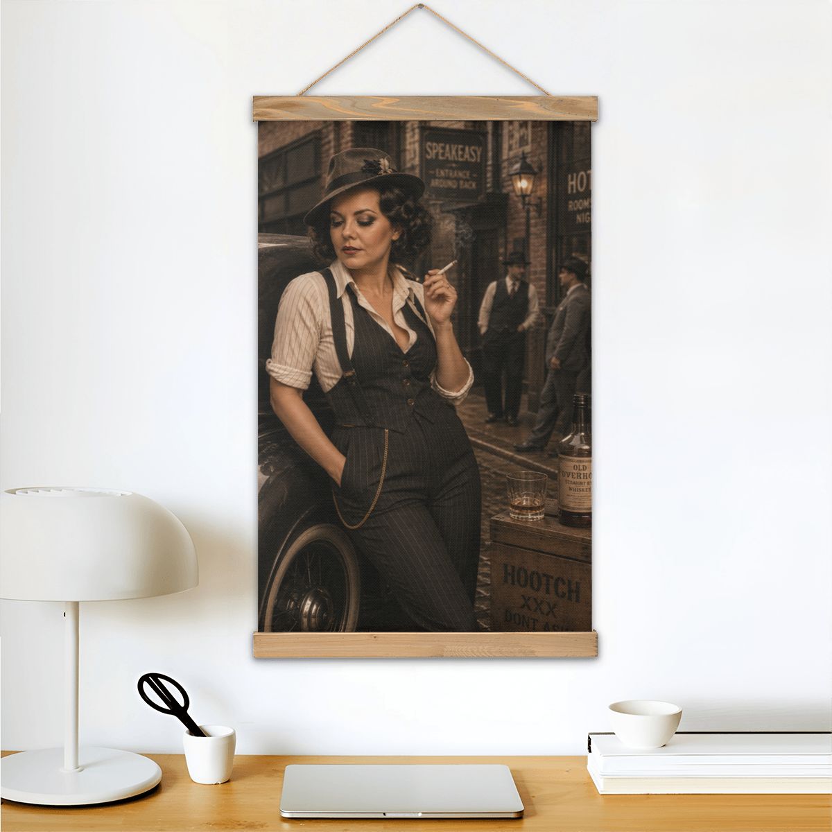 Linen Canvas Wall Art Prohibition