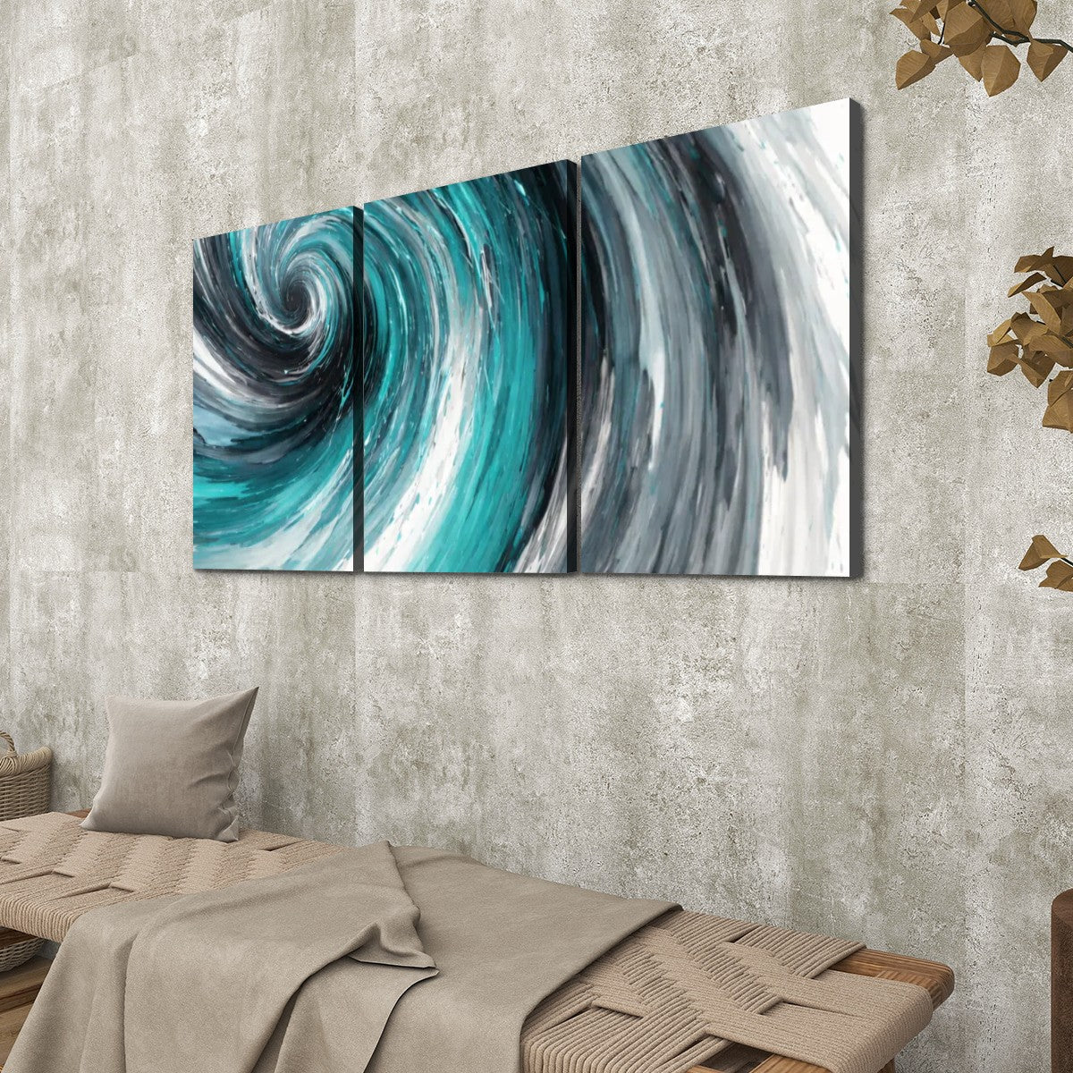 3 Panels Canvas Prints Wall Art Hurricane