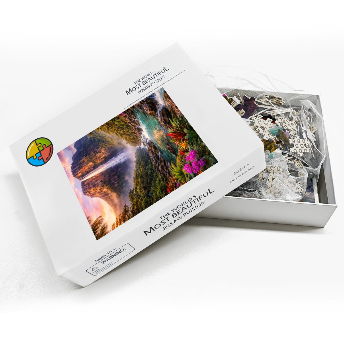 Wooden Jigsaw Puzzles 500 pcs Puzzle Angel Falls Waterfall Venezuela