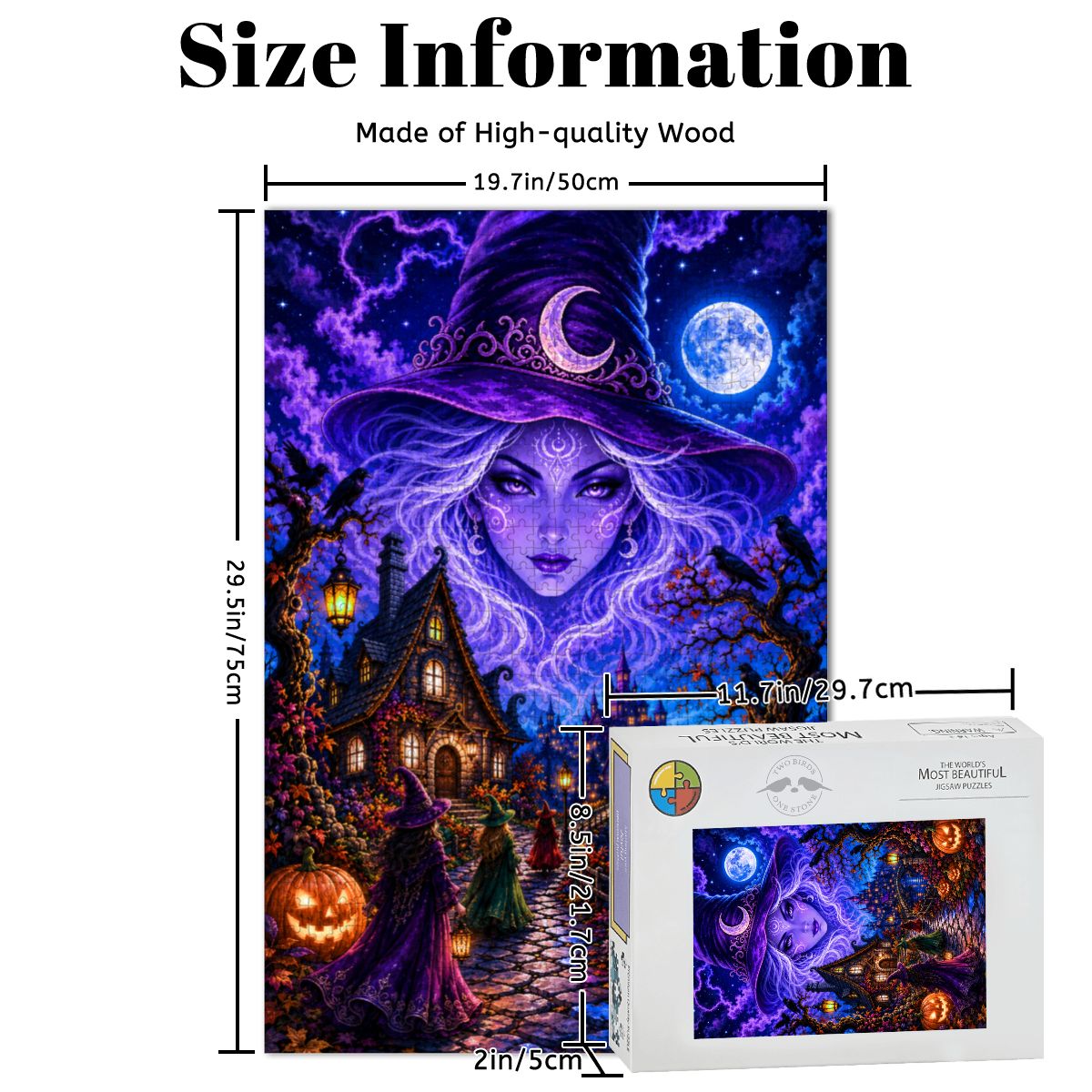 Wooden Jigsaw Puzzles 1000 pcs The Witching Hour