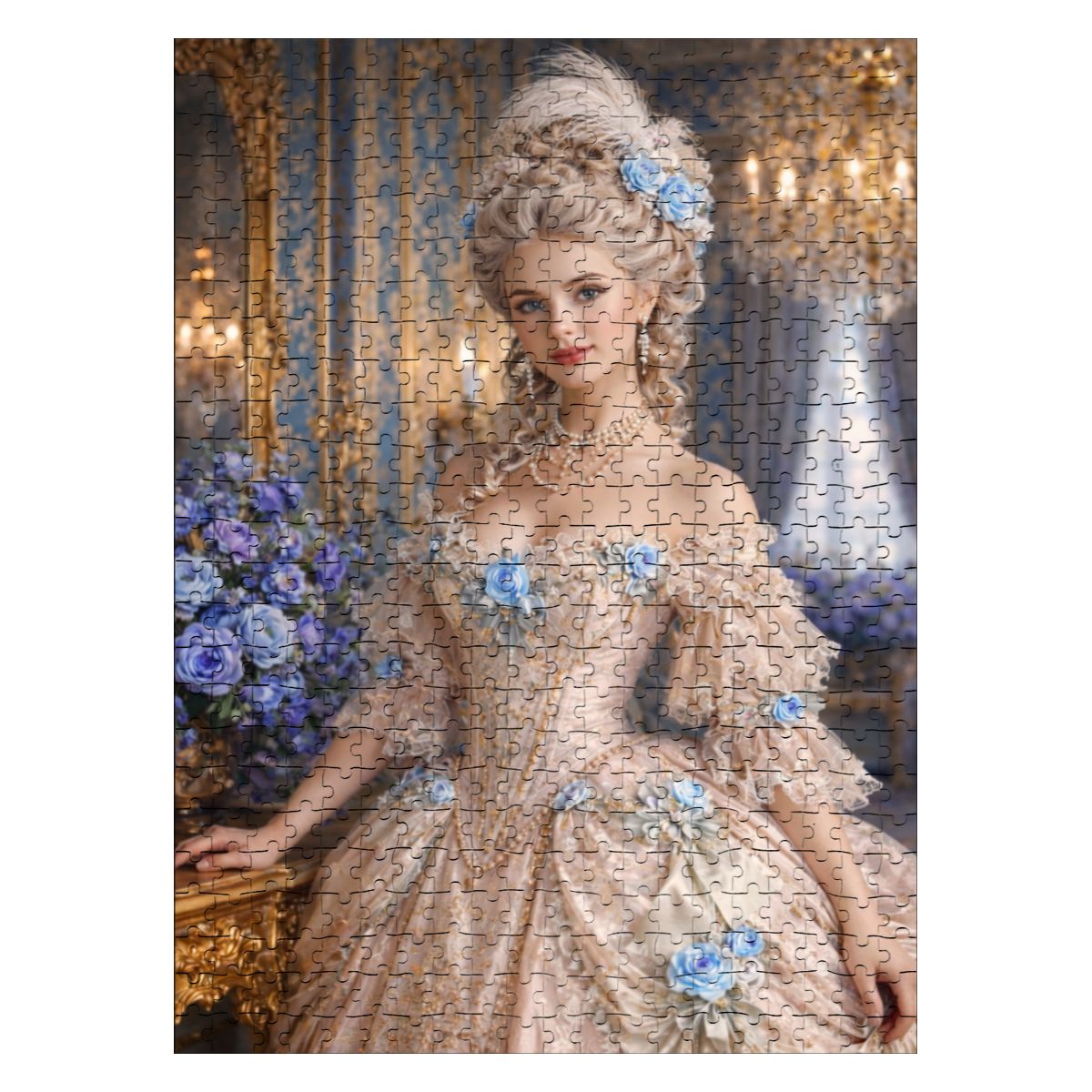 Wooden Jigsaw Puzzles 500 pcs Baroque Beauty