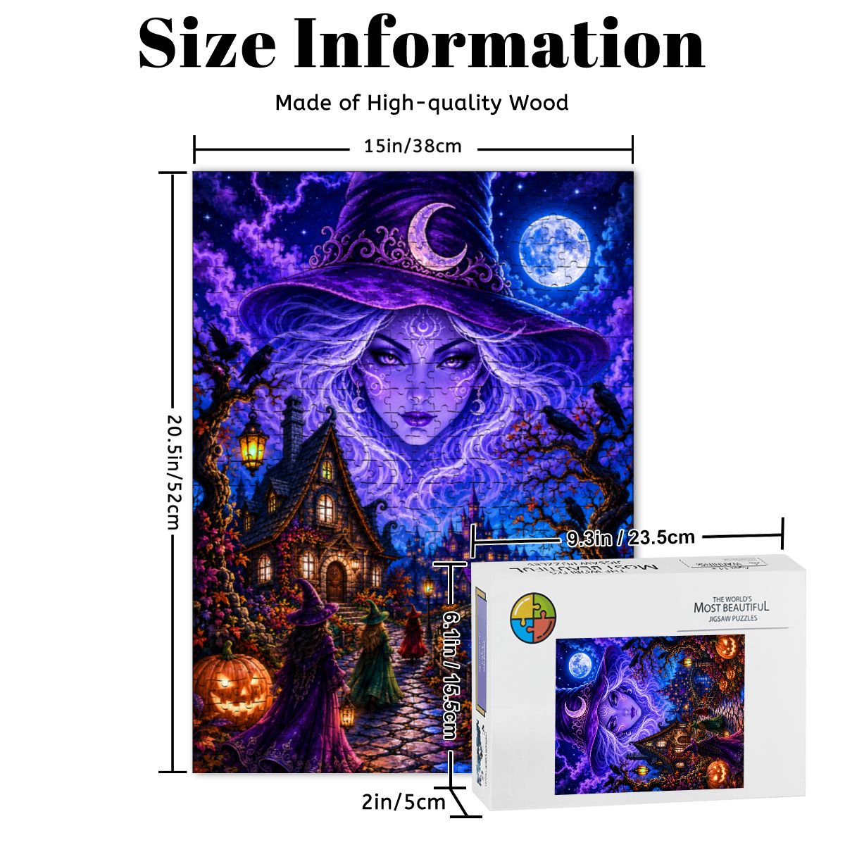 Wooden Jigsaw Puzzles 1000 pcs The Witching Hour