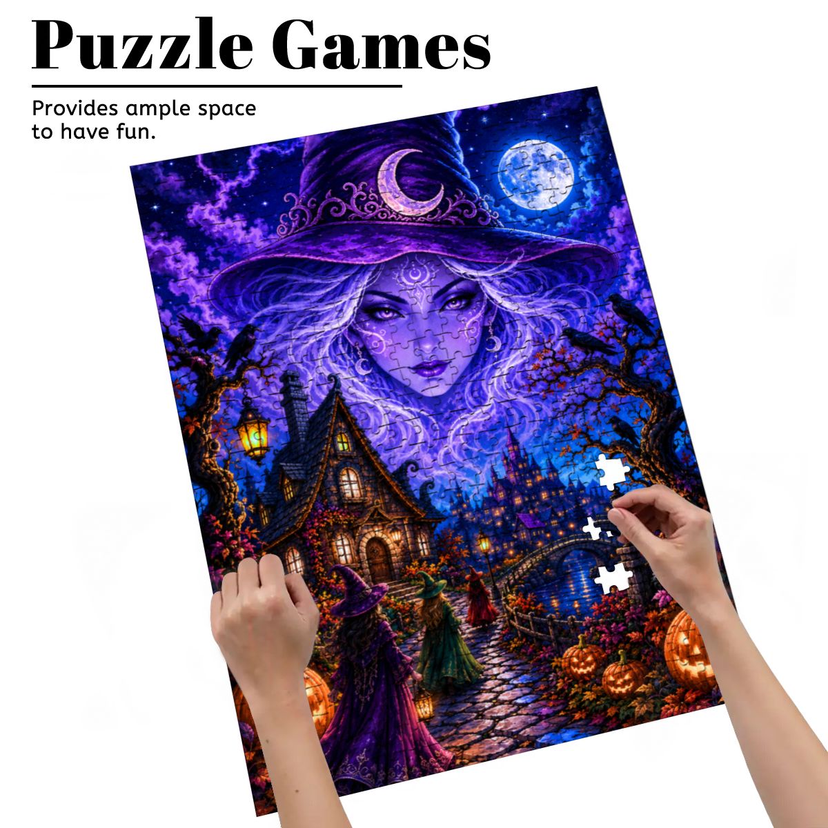 Wooden Jigsaw Puzzles 1000 pcs The Witching Hour