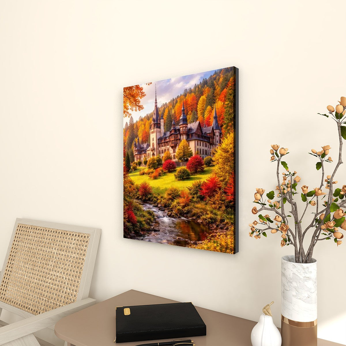 Canvas Prints Wall Art Peles Castle