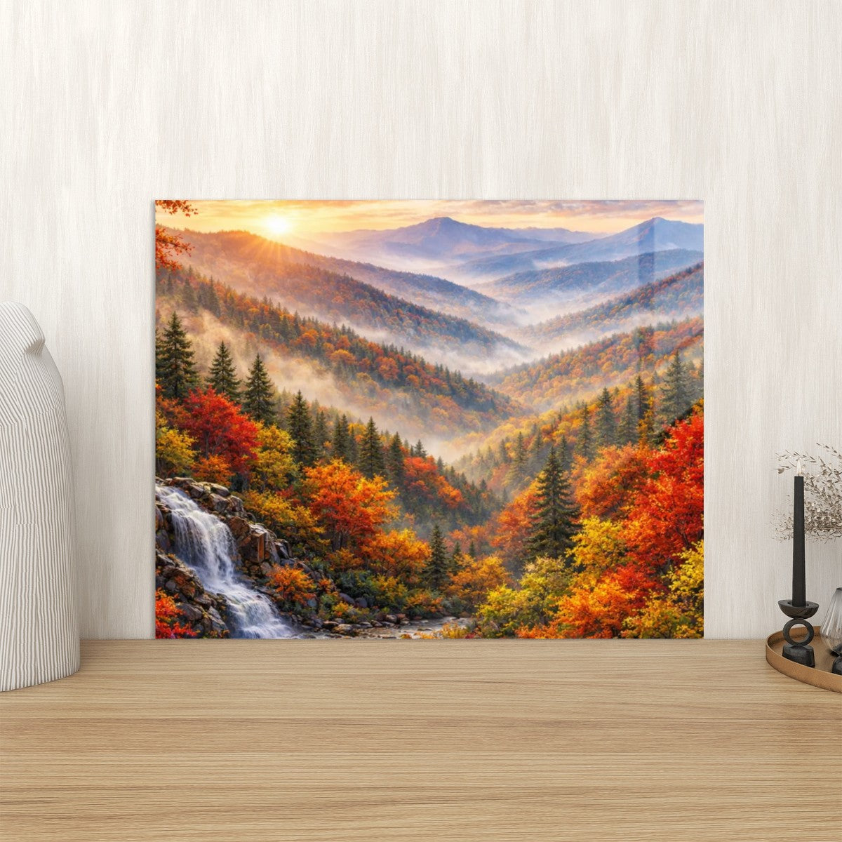 Acrylic Wall Art Prints with Hook Appalachians in the Fall