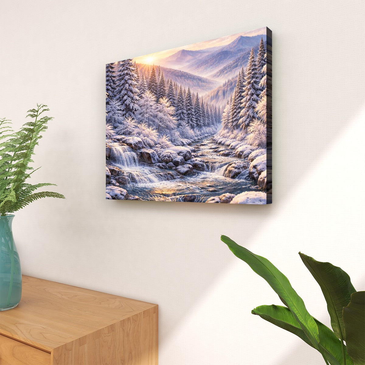 Canvas Prints Wall Art Appalachian Winter