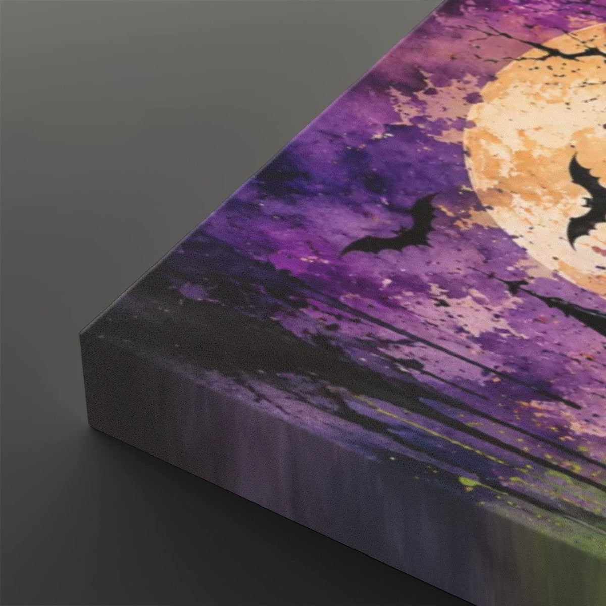 Canvas Prints Wall Art Halloween Drip Art