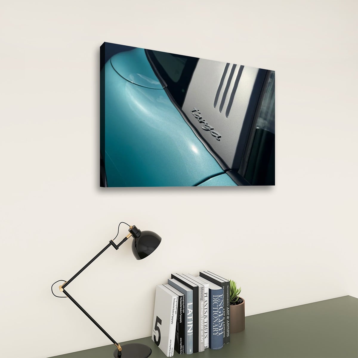 Canvas Prints Wall Art Targa Porsche