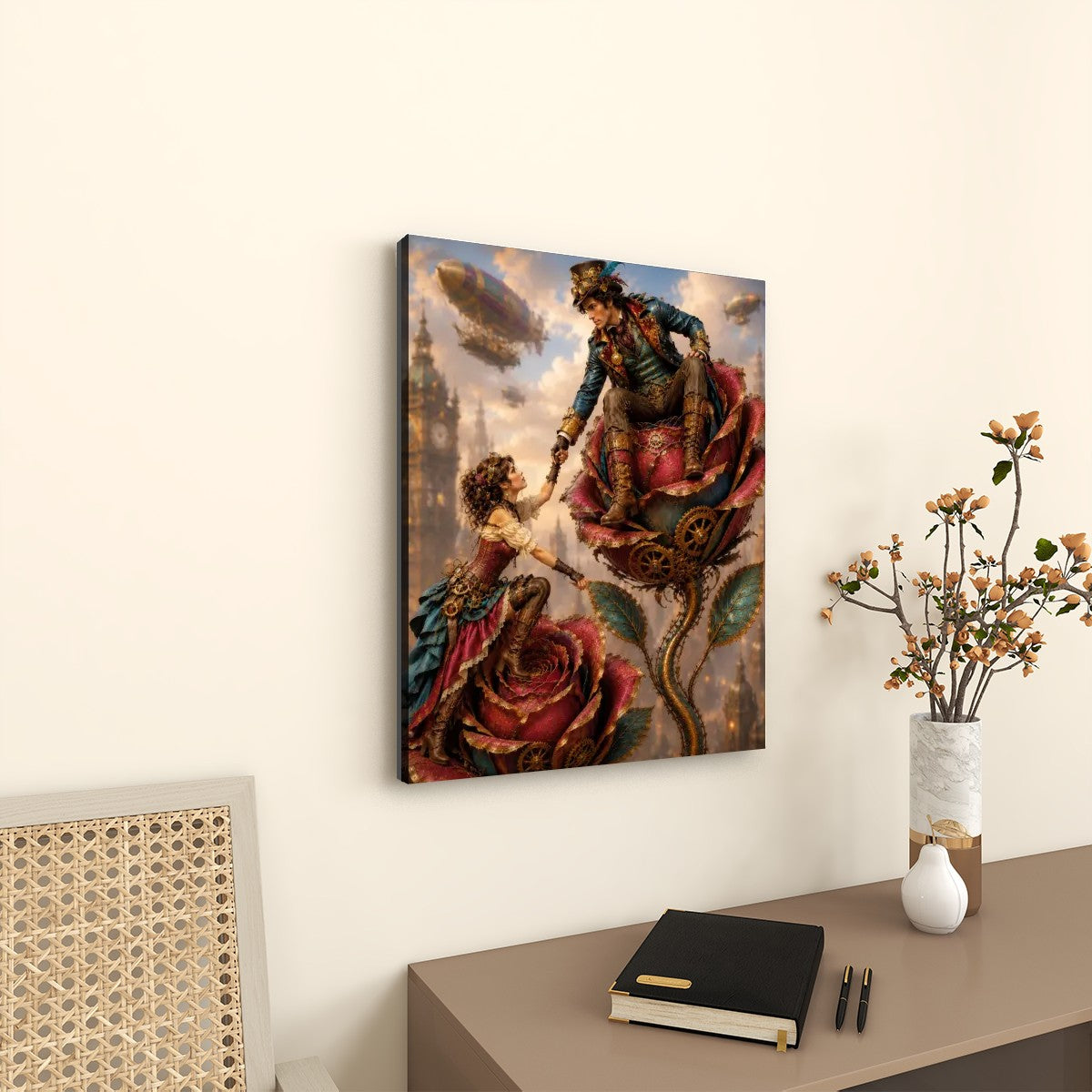Canvas Prints Wall Art Steampunk Rescue