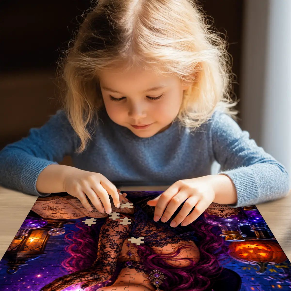 Wooden Jigsaw Puzzles 500 pcs Witch's Dust