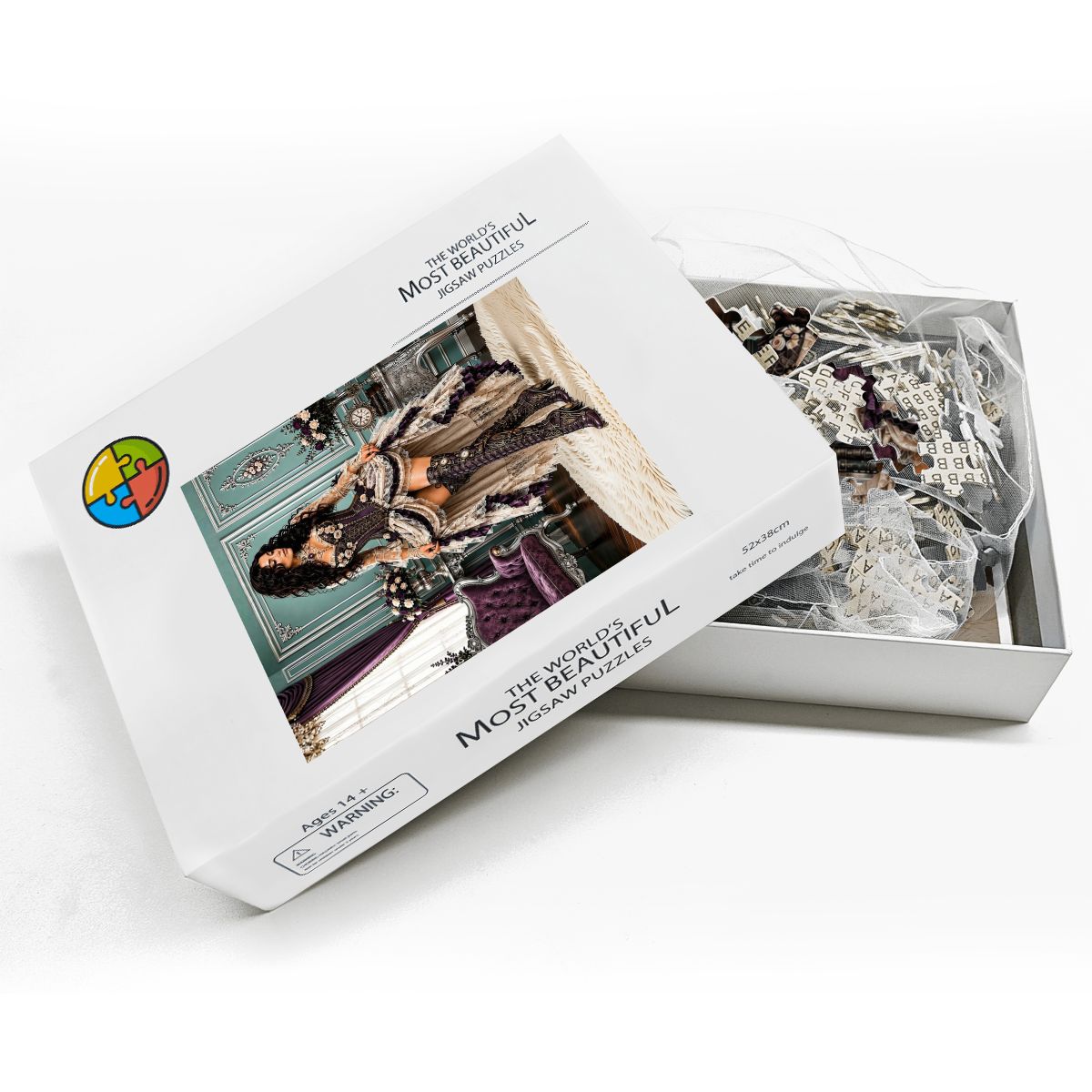 Wooden Jigsaw Puzzles 500 pcs Steampunk Woman