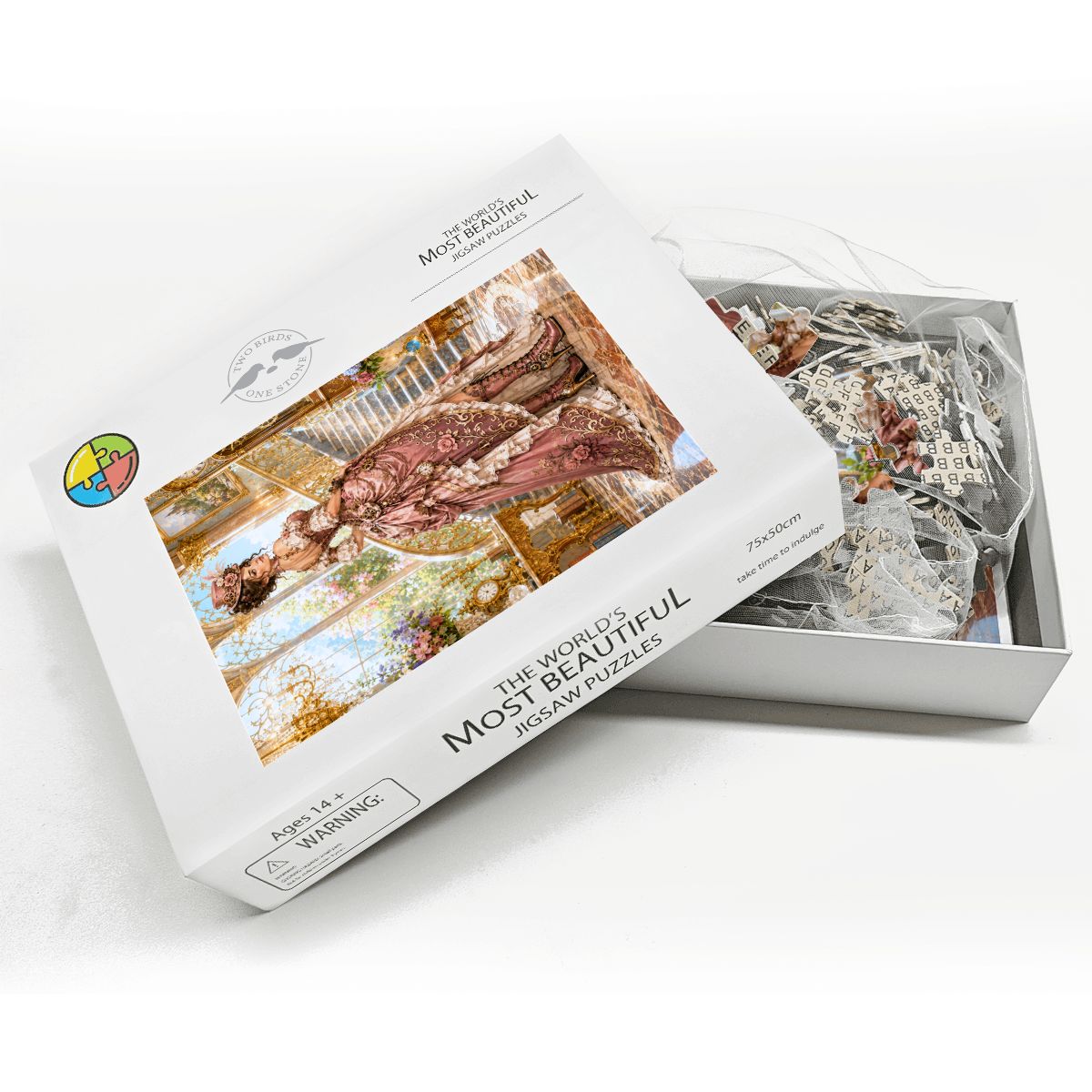 Wooden Jigsaw Puzzles 1000 pcs Steampunk Victorian Woman Light Pink