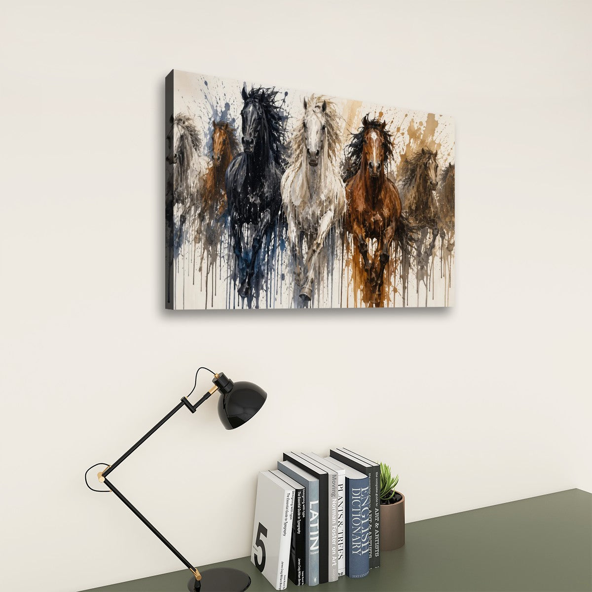 Canvas Prints Wall Art Horses
