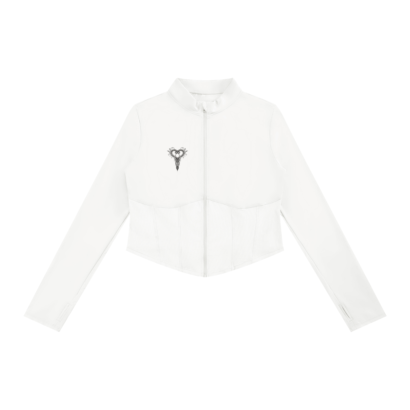 Multi Option Women's Slim Fit Full-Zip Yoga Jacket