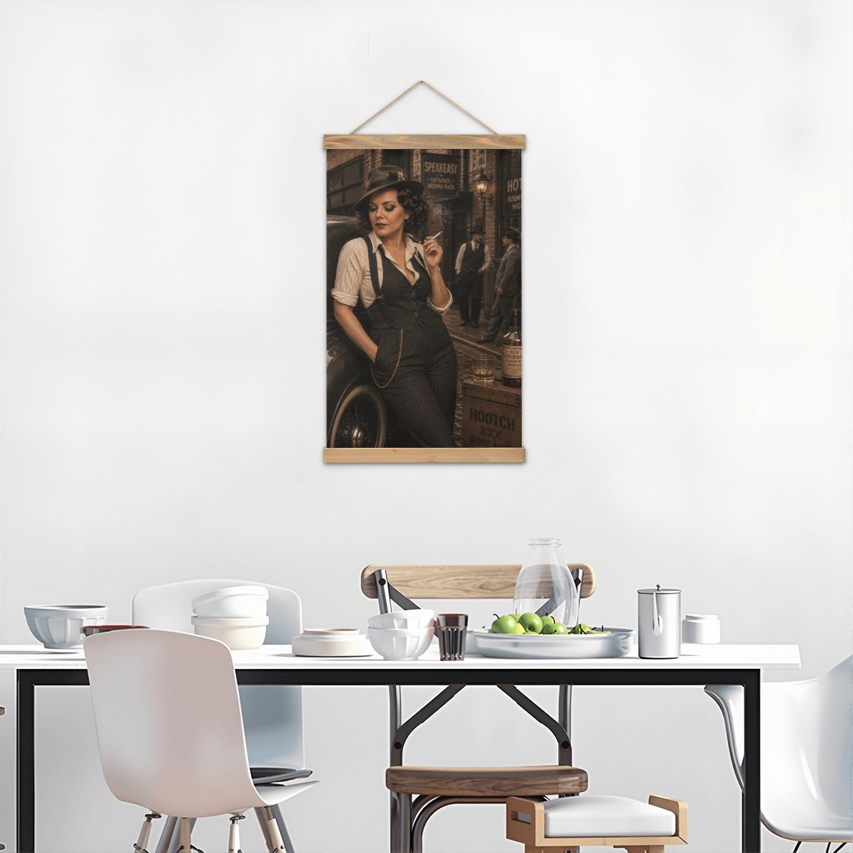 Linen Canvas Wall Art Prohibition