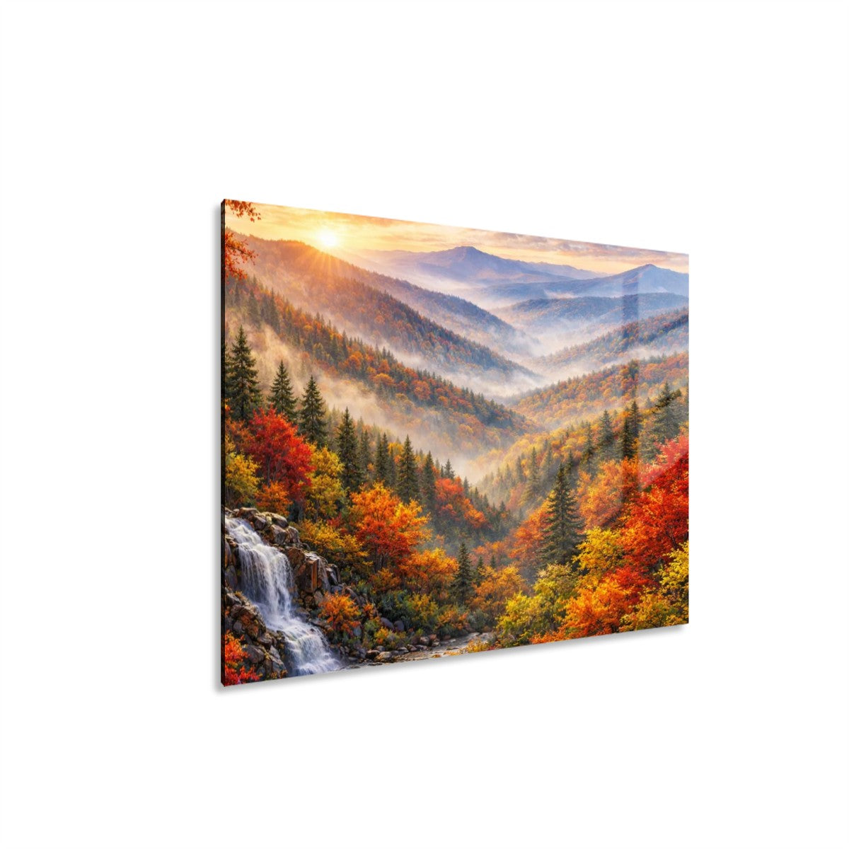 Acrylic Wall Art Prints with Hook Appalachians in the Fall