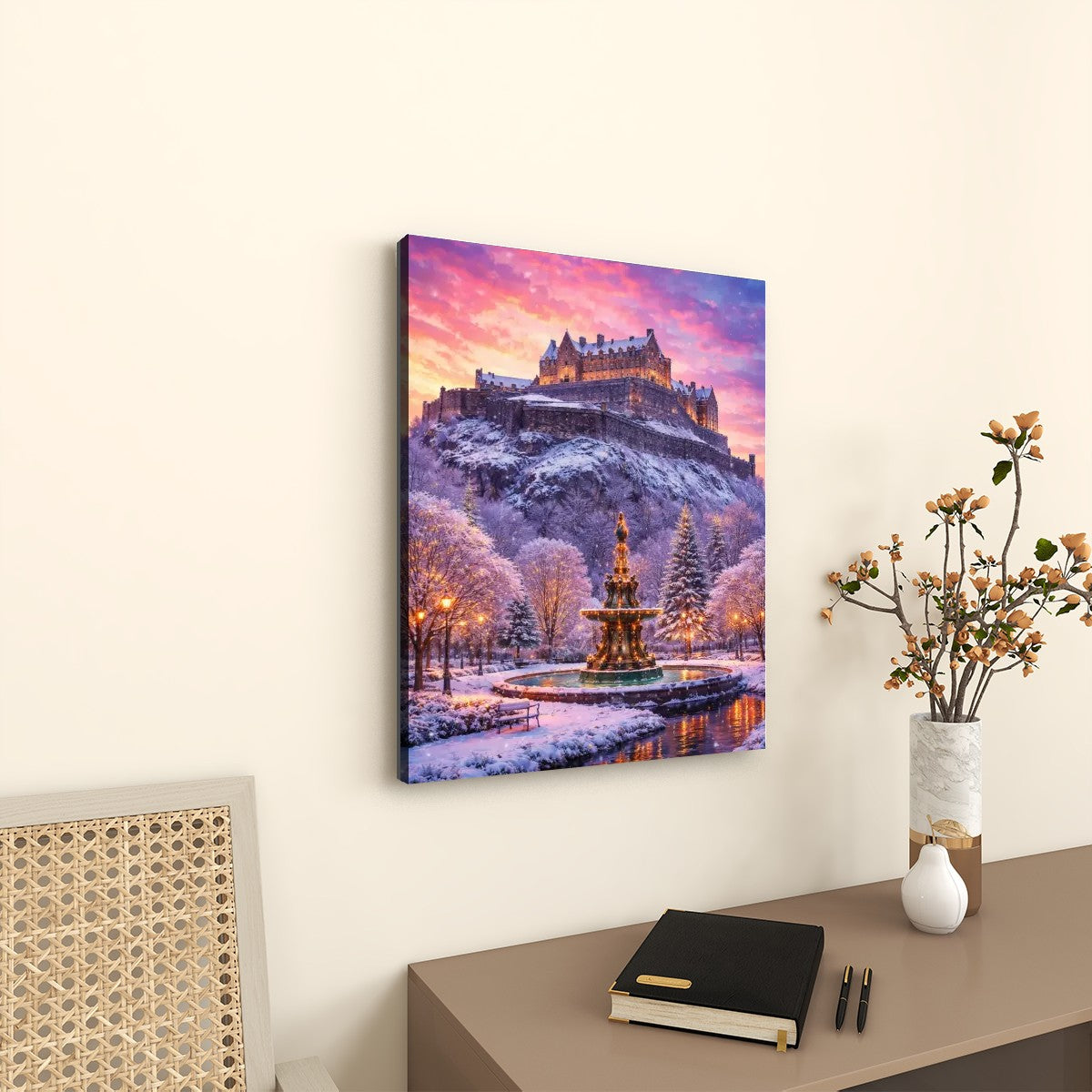 Canvas Prints Wall Art Edinburgh Castle