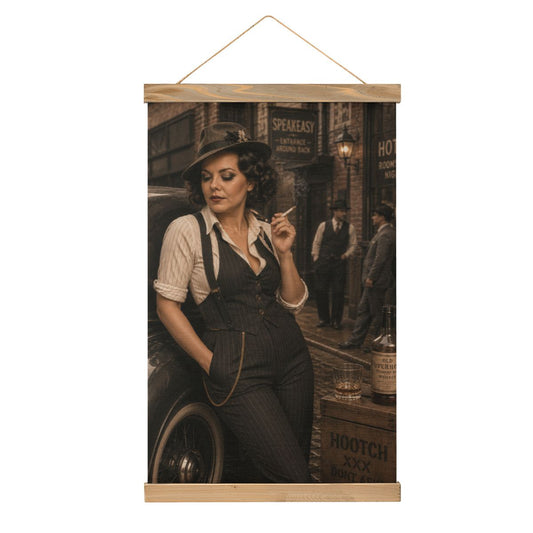 Linen Canvas Wall Art Prohibition