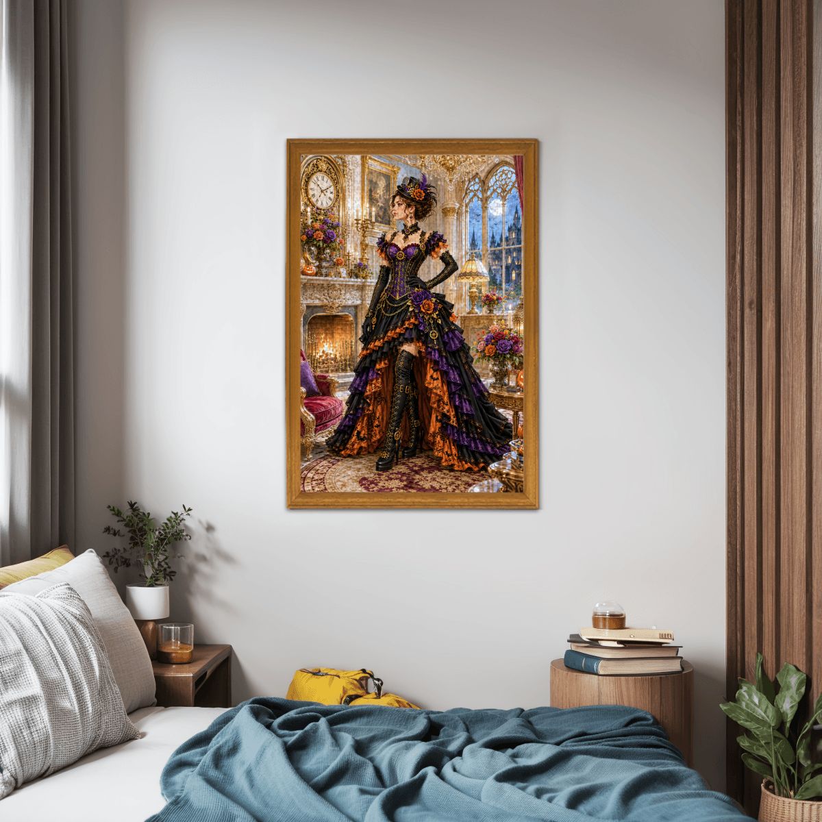 Wooden Jigsaw Puzzles 1000 pcs Halloween Steampunk Victorian Woman