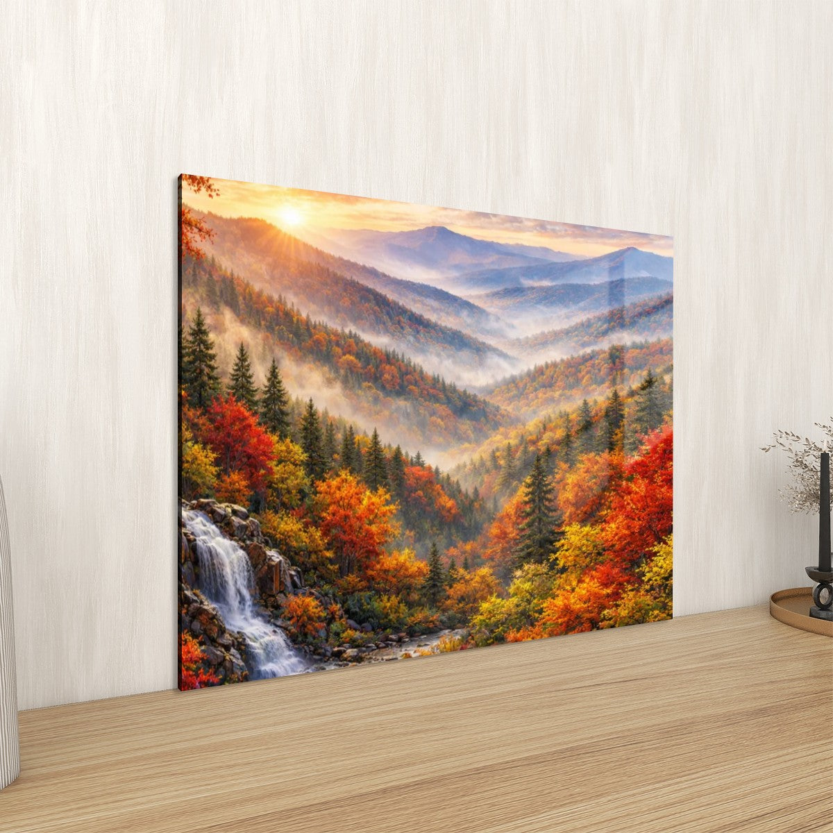 Acrylic Wall Art Prints with Hook Appalachians in the Fall