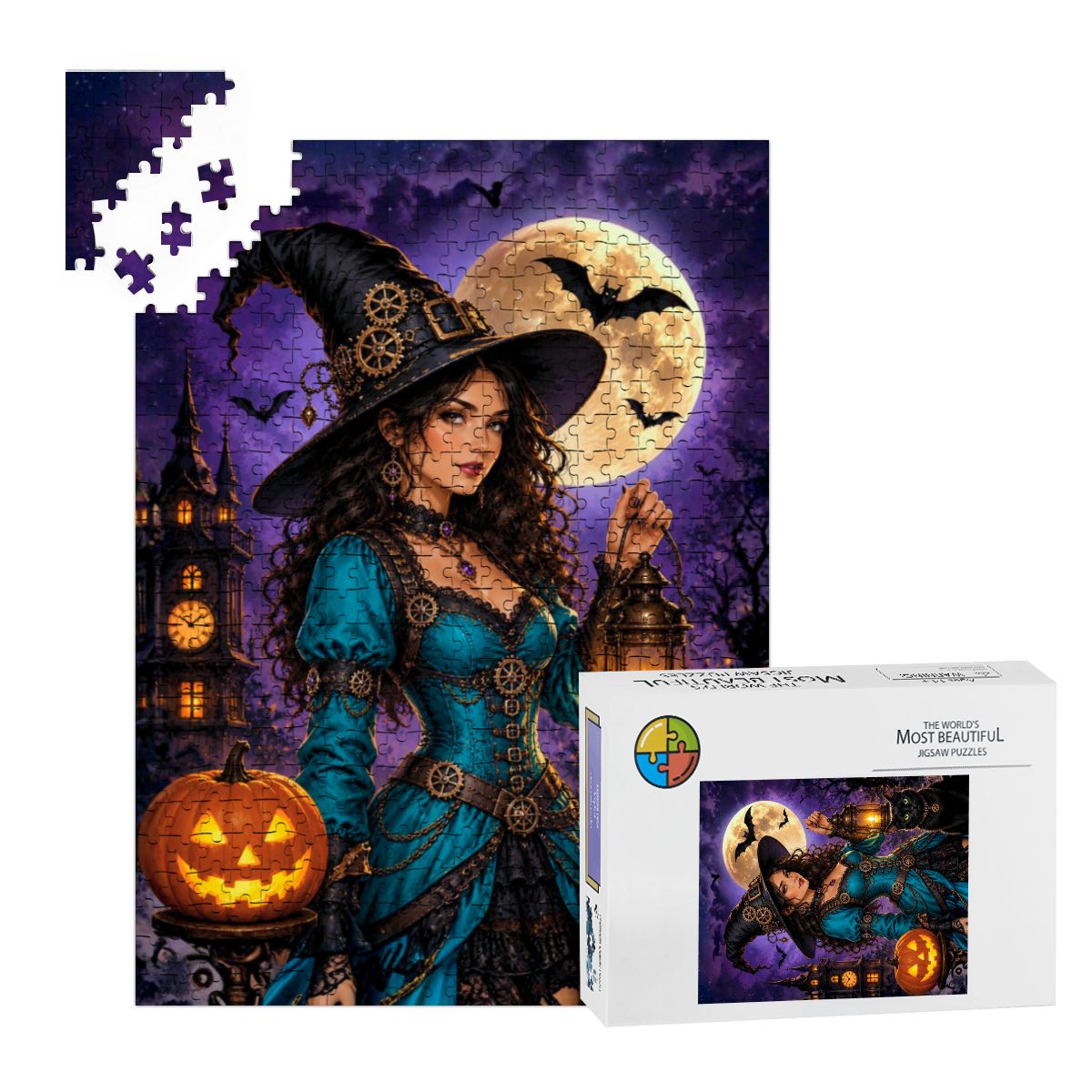 Wooden Jigsaw Puzzles 500 pcs Witch