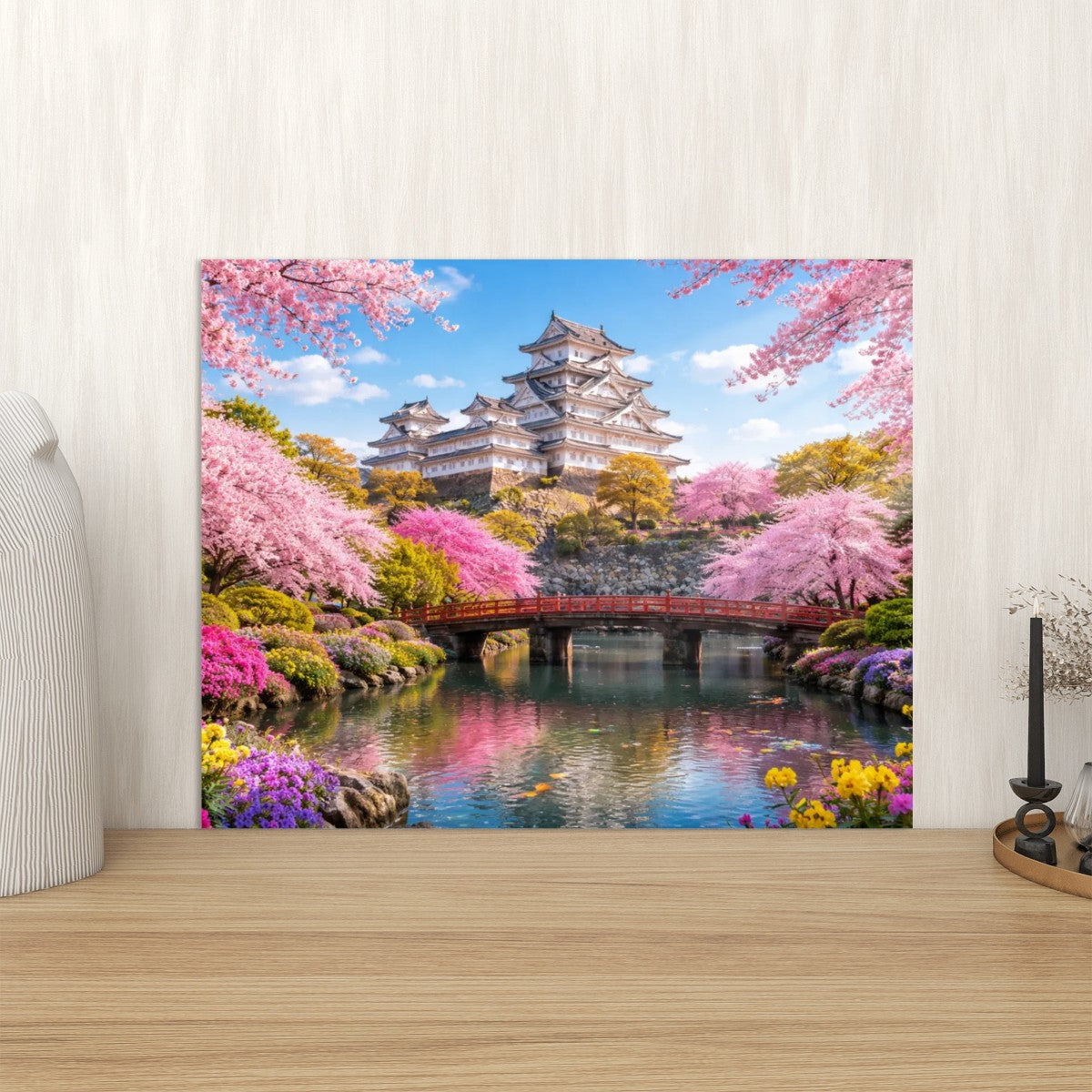 Acrylic Wall Art Prints with Hook Himeji Castle Japan