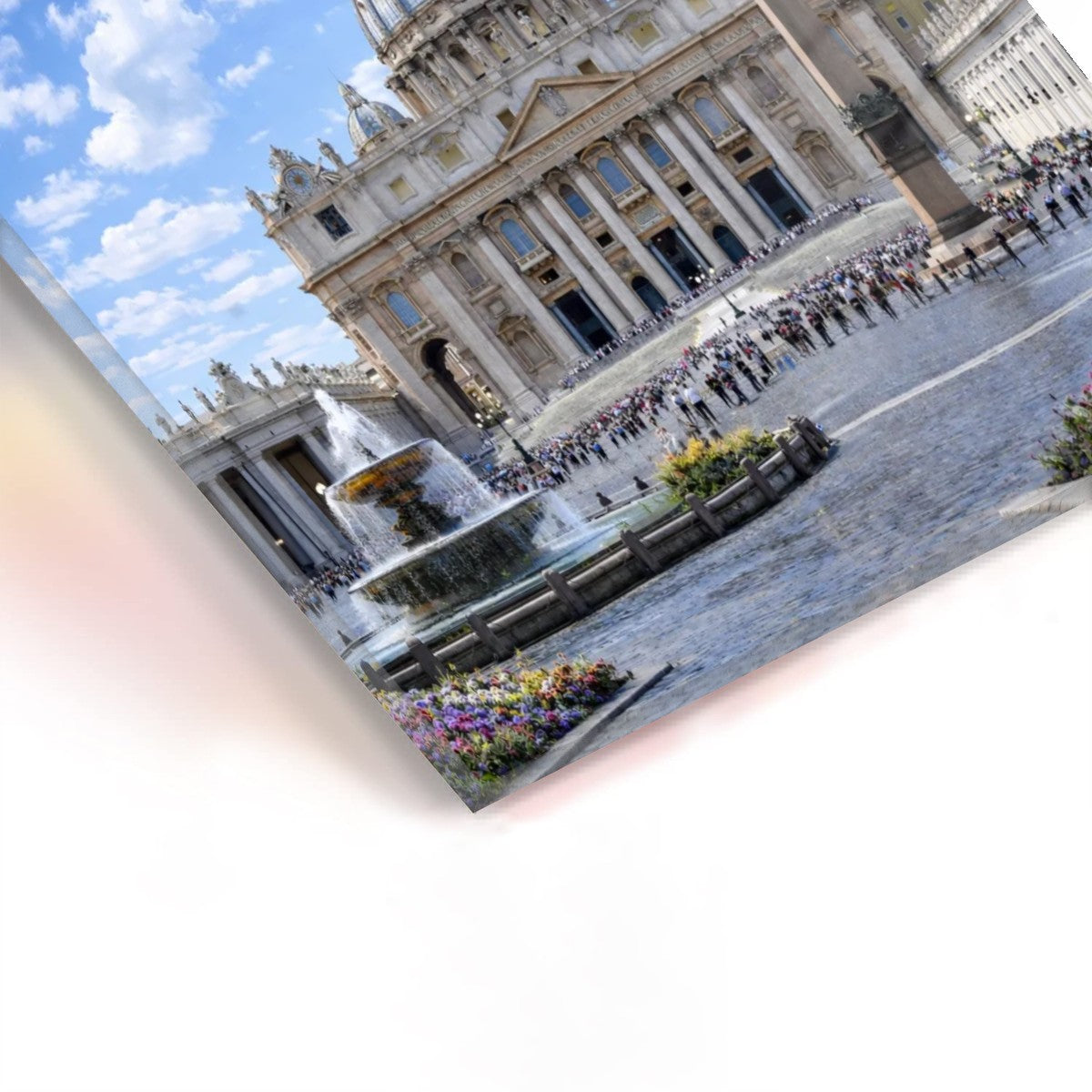 Rectangular Acrylic Wall Art Prints with Hook St. Peter’s Basilica